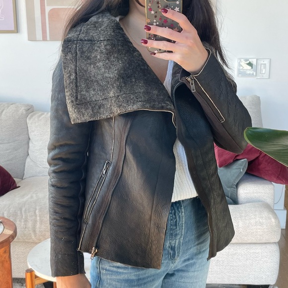 Real Shearling Jacket Muubaa - Picture 3 of 7